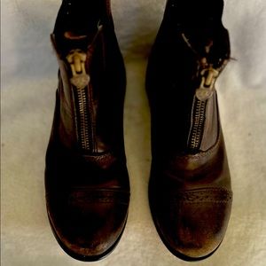 Ariat Leather Riding Boit Girls Size 11